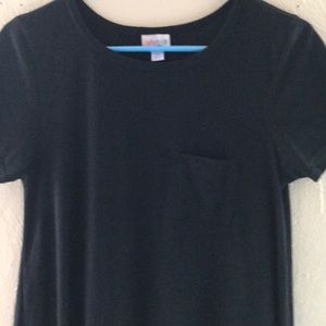Lularoe Solid BLACK Carly XS